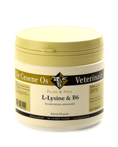 Groene Os L-Lysine B6 | Stalapotheek.nl